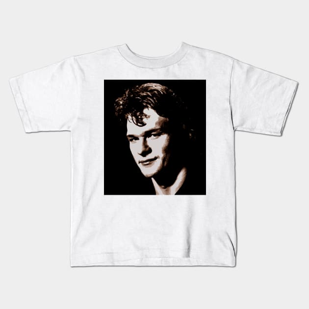 patrick swayze Kids T-Shirt by oryan80